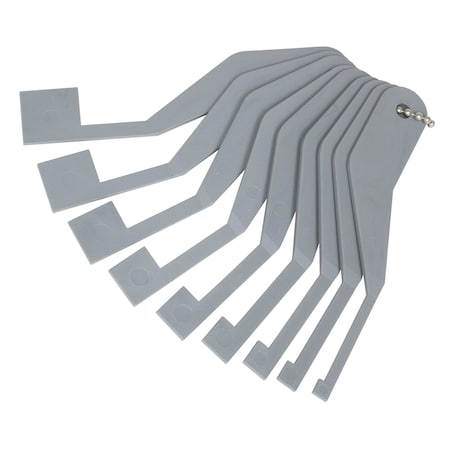 Lisle SET TRUCK BRAKE LINING GAUGE LI83400